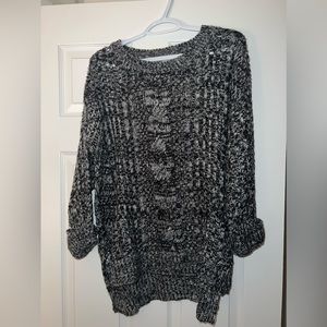 JJ Basics sweater, worn
